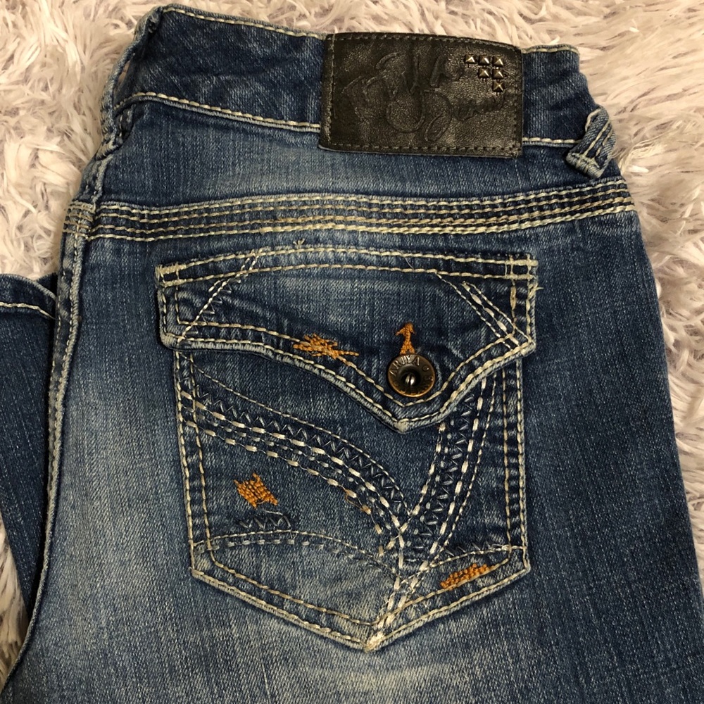 ♨️Distressed jeans 7/8♨️